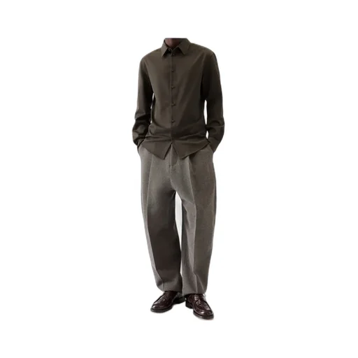 Collared Long-Sleeve Shirt