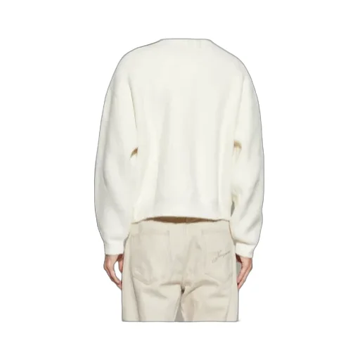 Round Neck Knitted Jumper