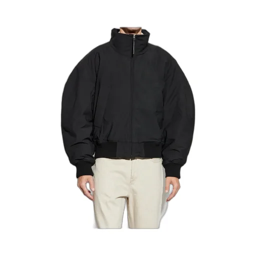 High-Neck Zipped Jacket