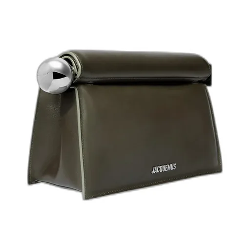 The Rond Carré Logo Plaque Clutch Bag
