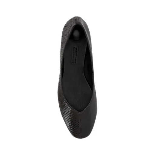 Panelled Slip-On Flats