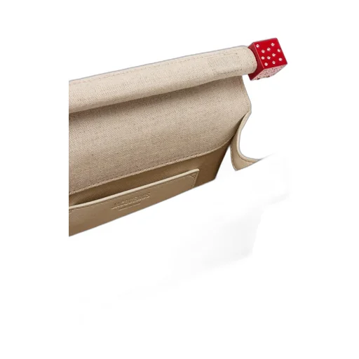 Logo Plaque Clutch Bag
