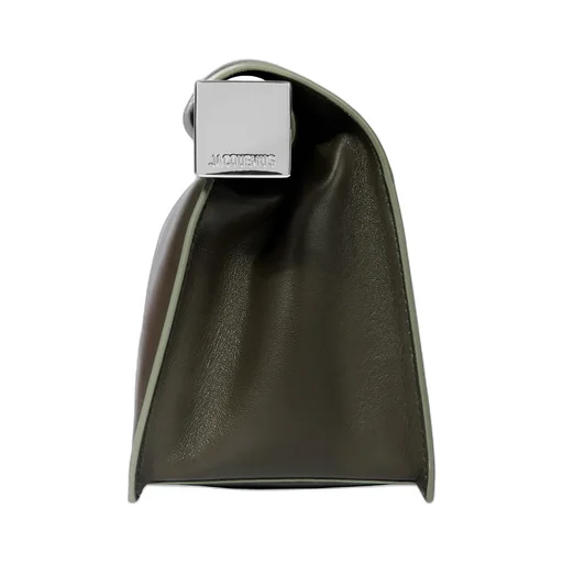 The Rond Carré Logo Plaque Clutch Bag