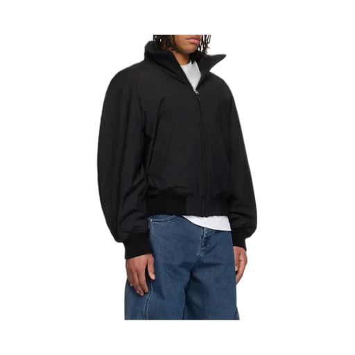 High-Neck Zipped Jacket