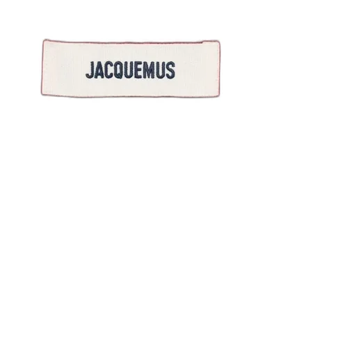 Logo Patch Fringed Scarf