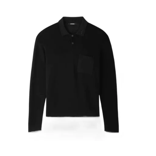 The Tricot Long-Sleeve Polo Shirt