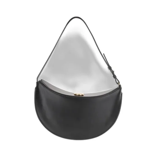 Logo Embossed Shoulder Bag