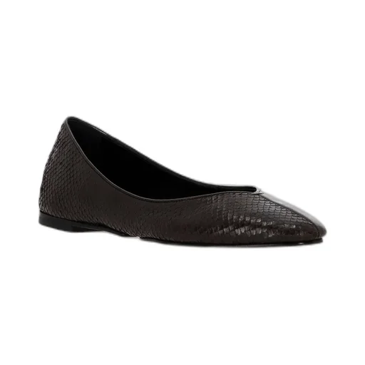 Panelled Slip-On Flats