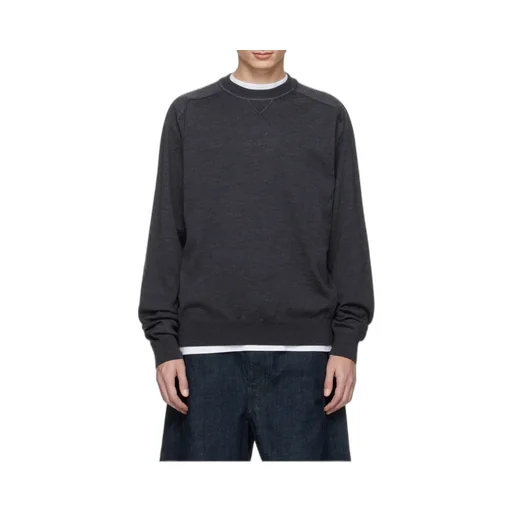 Logo Embroidered Long Sleeved Sweater