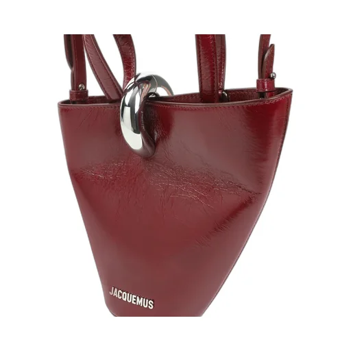 Logo Plaque Bucket Bag