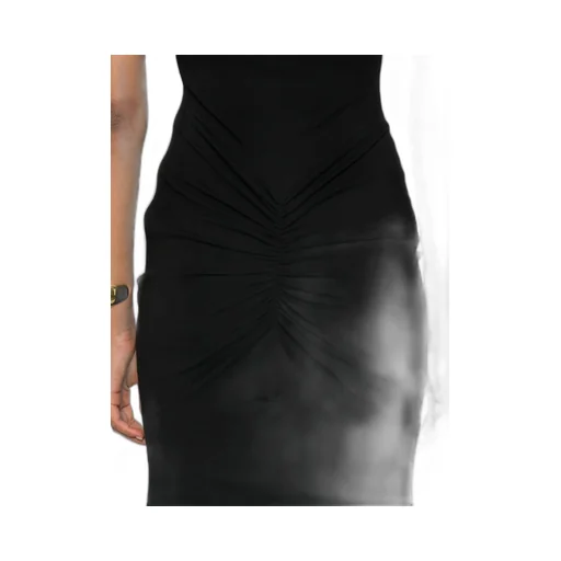 The Alba Gathered Column Dress