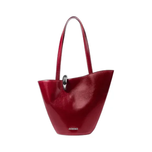 Le Bambola Moyen Logo Lettering Bucket Bag
