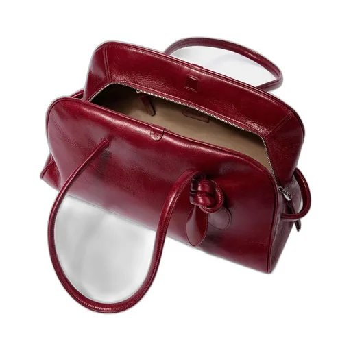 The Turismo Logo Embossed Bowling Bag