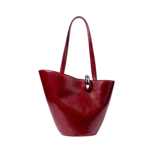 Le Bambola Moyen Logo Lettering Bucket Bag