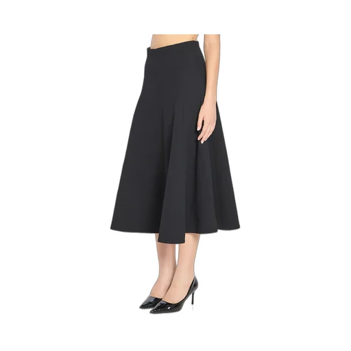 Flared Maxi Skirt