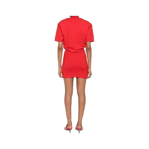High Neck Knitted Dress