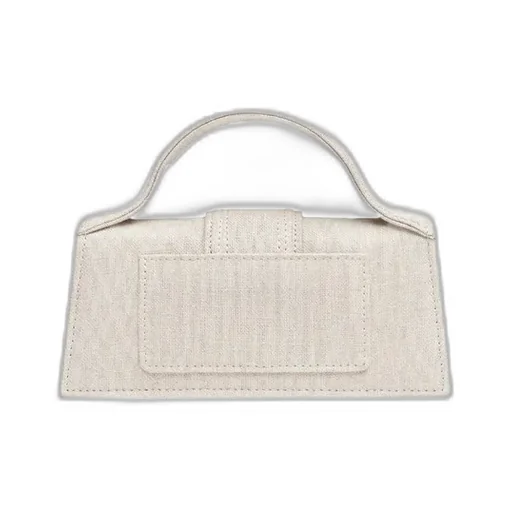 Logo Plaque Top Handle Bag