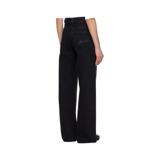 High-Waisted Wide-Leg Jeans