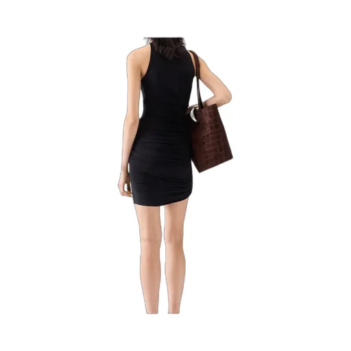 Asymmetric Sleeveless Mini Dress