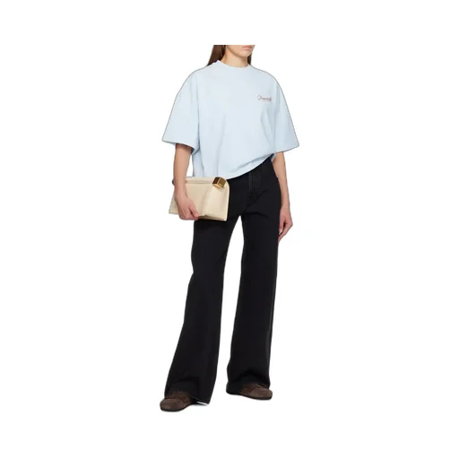 High-Waisted Wide-Leg Jeans