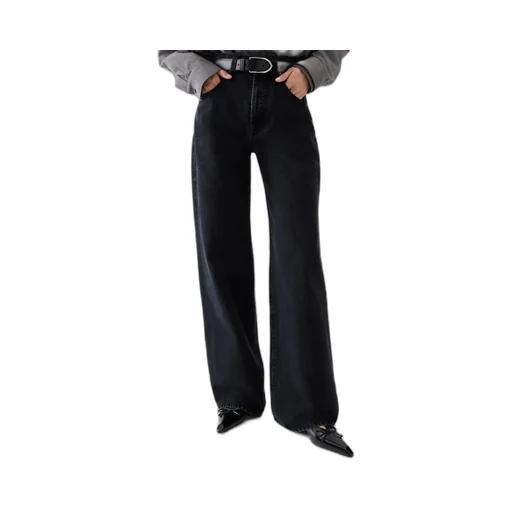 High-Waisted Wide-Leg Jeans