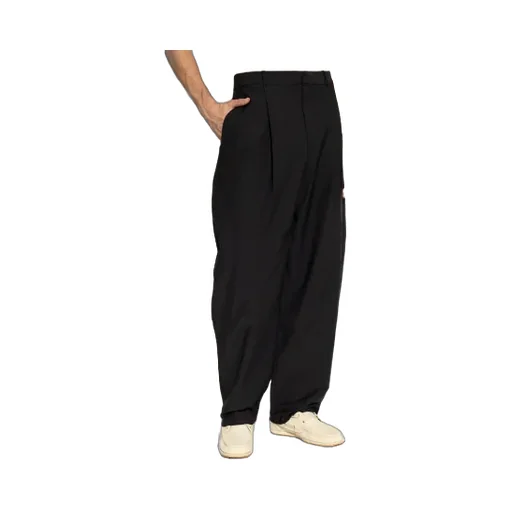 Pleated Track Pants