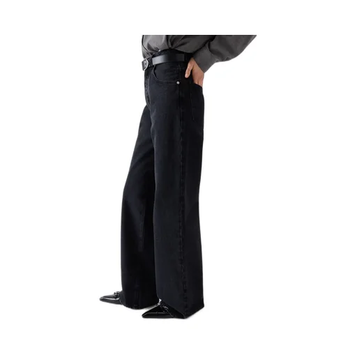 High-Waisted Wide-Leg Jeans