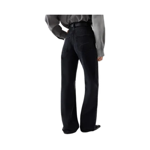 High-Waisted Wide-Leg Jeans