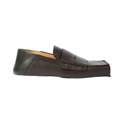 Square-Toe Loafers