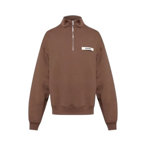 The Gros Grain Zipped-Rollneck Sweatshirt