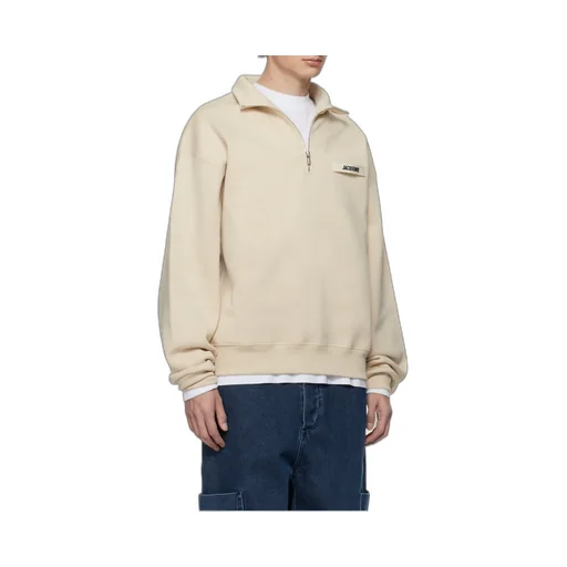 The Gros Grain Zipped-Rollneck Sweatshirt