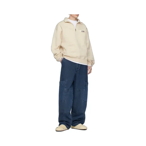 The Gros Grain Zipped-Rollneck Sweatshirt