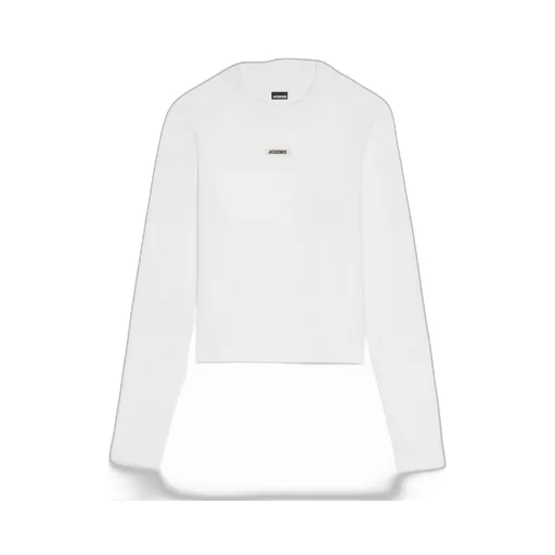 Logo Patch Long-Sleeve Top