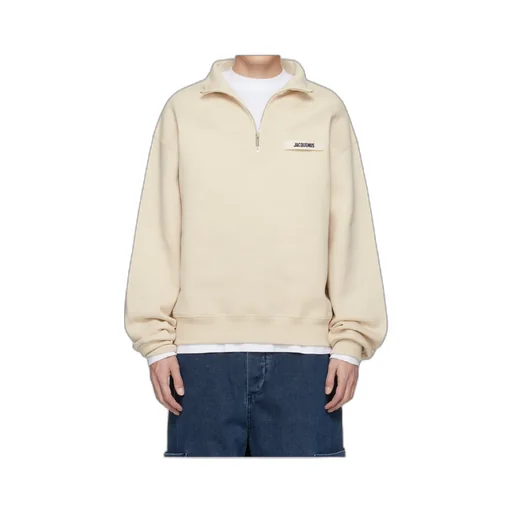 The Gros Grain Zipped-Rollneck Sweatshirt