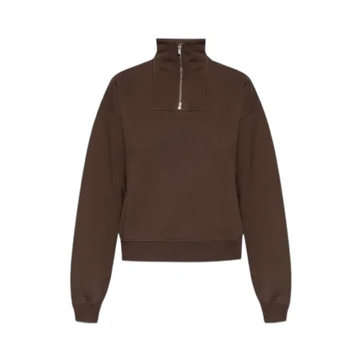 The Gros Grain Zipped-Rollneck Sweatshirt