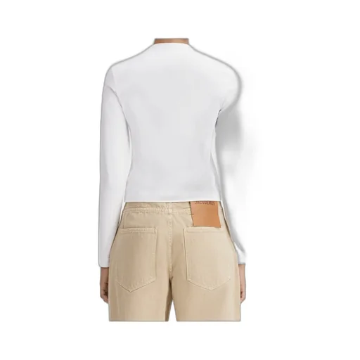Logo Patch Long-Sleeve Top