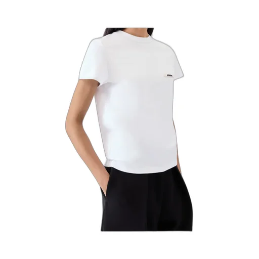 Logo Patch Crewneck T-Shirt