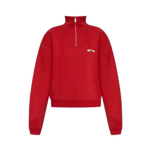 The Gros Grain Zipped-Rollneck Sweatshirt