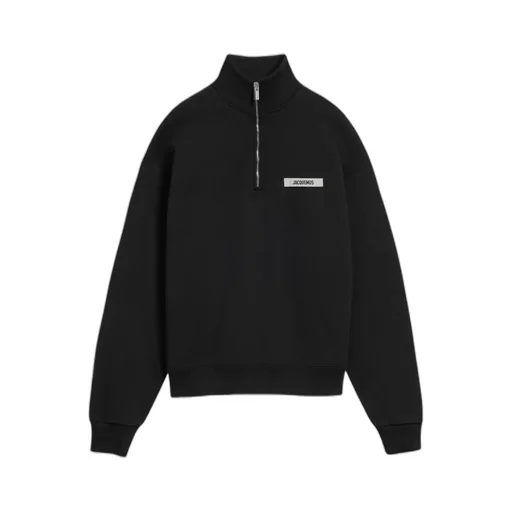 The Gros Grain Zipped-Rollneck Sweatshirt