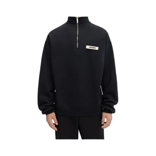 The Gros Grain Zipped-Rollneck Sweatshirt