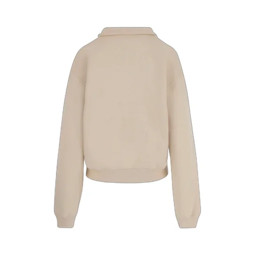 The Gros Grain Zipped-Rollneck Sweatshirt
