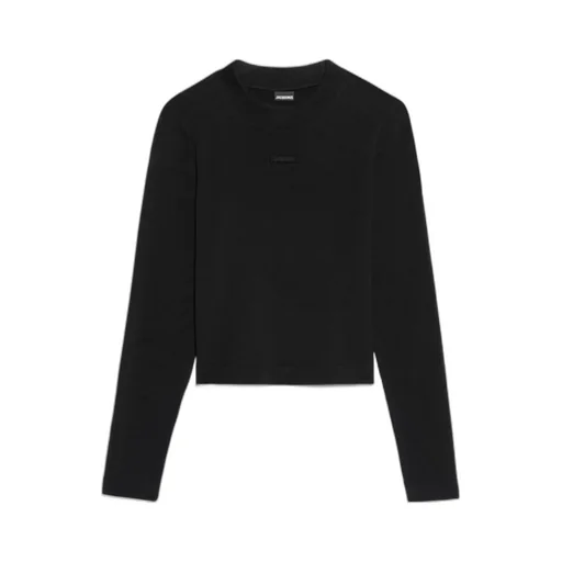 Logo Patch Long-Sleeve Top
