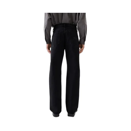 Jacquemus Logo Detailed Straight-Leg Jeans