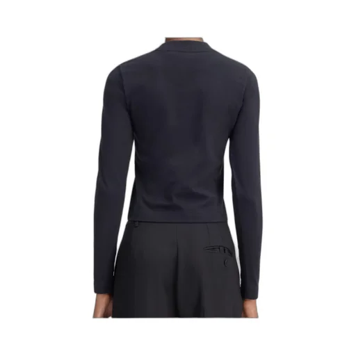Logo Patch Long-Sleeve Top