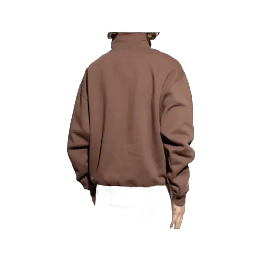 The Gros Grain Zipped-Rollneck Sweatshirt