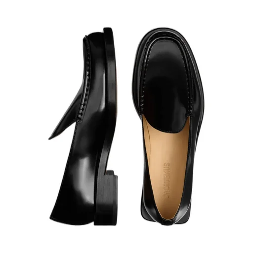 Round Toe Slip-On Loafers