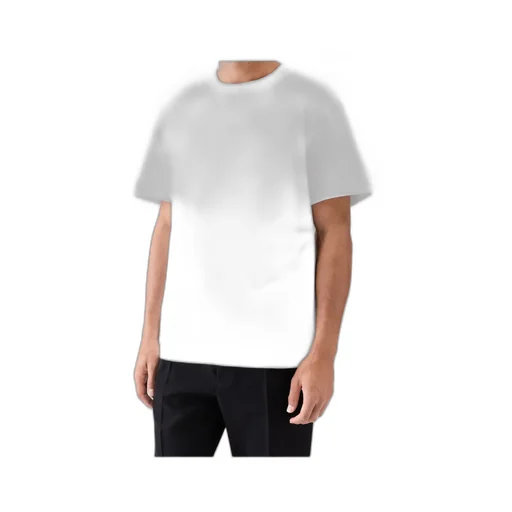Logo Embroidered Straight Hem T-Shirt