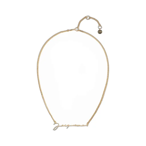 Logo Plaque Adjustable-Fit Necklace