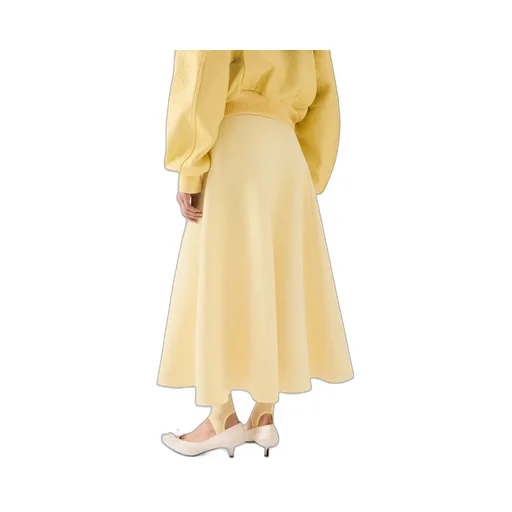 Flared Maxi Skirt