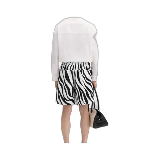 Zebra Pattern Shorts